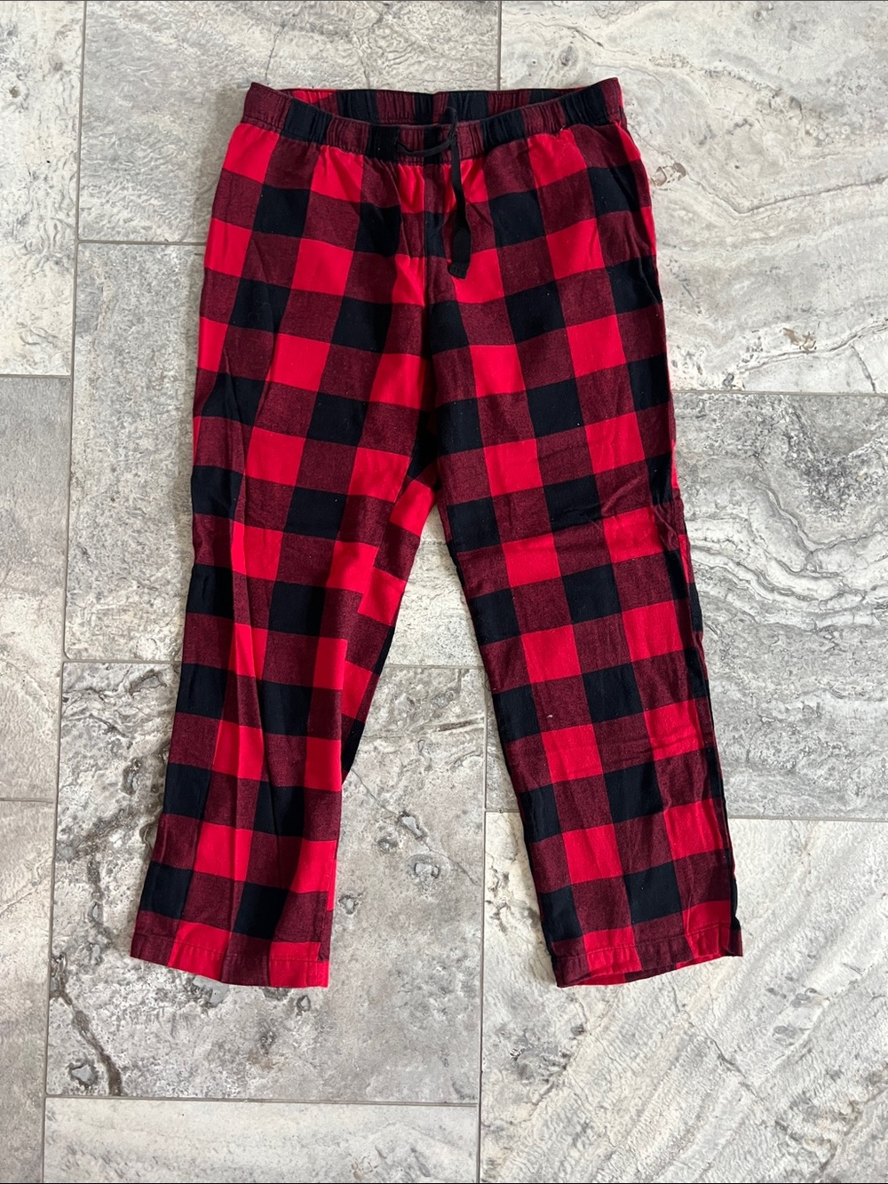 Old Navy Red and Black Buffalo Plaid Pajama Pants
